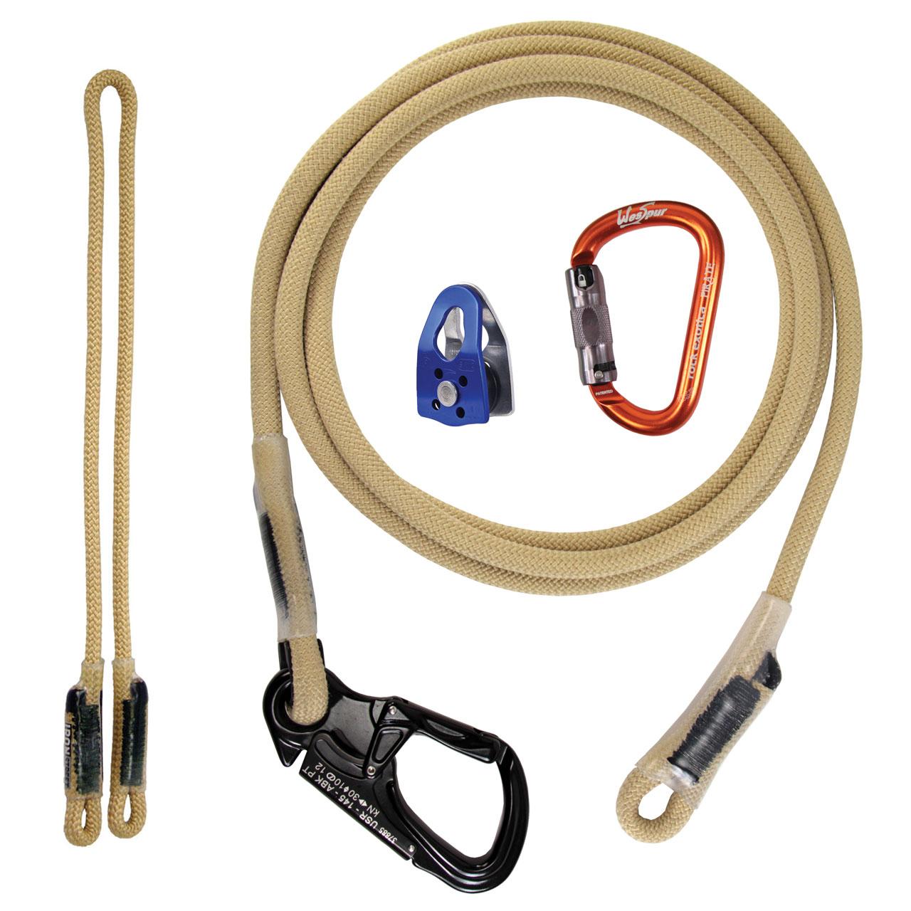 TriTech Cut-Resistant Tree Climbing Lanyard Kits